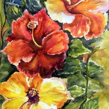 Схема вышивки «Kwiaty»