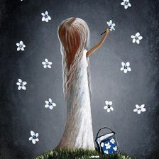 Схема вышивки «Намалюю тобi зорi.....»