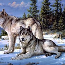 Схема вышивки «Верность»