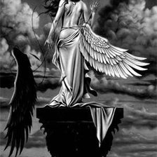 Схема вышивки «Ангел»