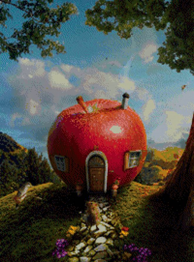 Карл Уорнер - для кухни, еда, фрукты, продукты, яблоко - предпросмотр