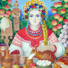 Схема вышивки «хлебосольная»