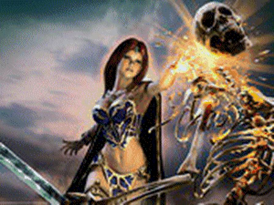 битва ангелы и демоны - люди - предпросмотр