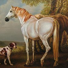 Схема вышивки «лошади»