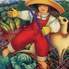 Схема вышивки «Turtles_in_the_Garden»