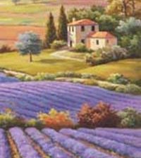 Схема вышивки «campos de lavanda2»