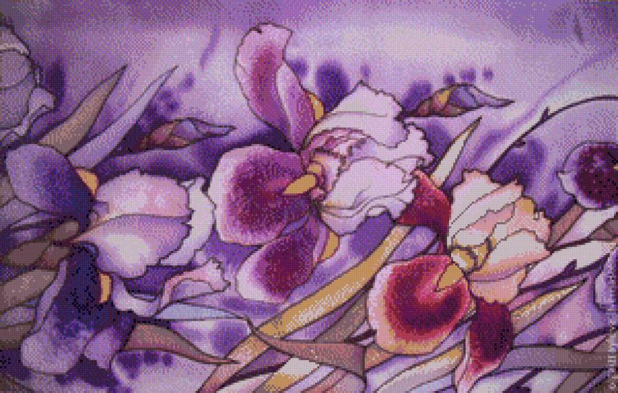 iris vidriados - предпросмотр