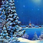 Схема вышивки «открытка»