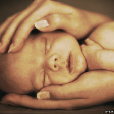 Схема вышивки «мама и  малыш»