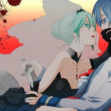 Схема вышивки «Vocaloid»