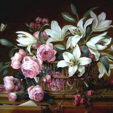 Схема вышивки «серия "корзины"»