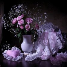 Схема вышивки «красивый букет»