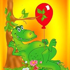 Схема вышивки «дракоша»