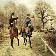 Схема вышивки «приветствие»