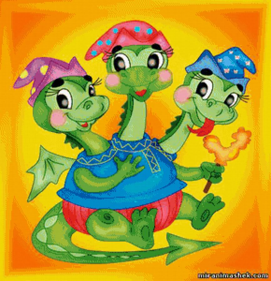 горыныч в детстве - детская - предпросмотр