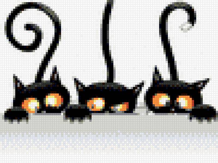 милые котята - вектор, кот, котята - предпросмотр