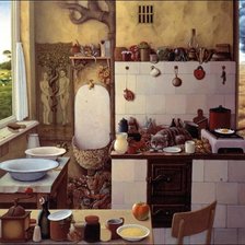 Схема вышивки «кухня»