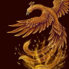 Схема вышивки «феникс»