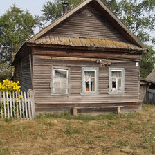 Схема вышивки «домик»