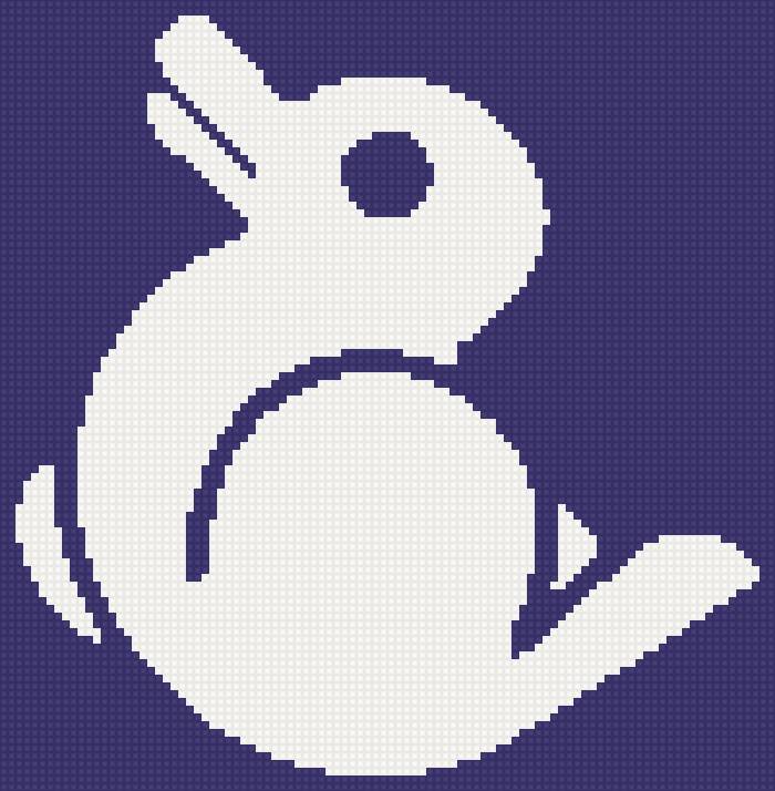 Утка-заяц - заяц, 2в1, утка - предпросмотр