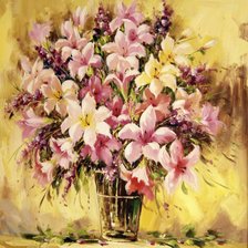 Букет лилий. А. Джанильятти