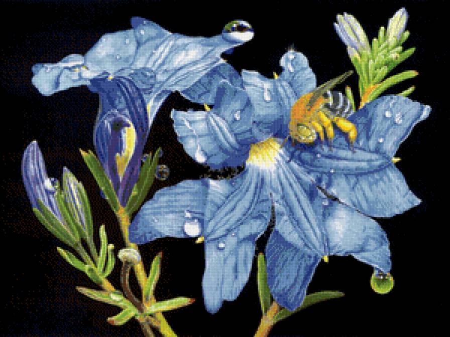 панно - панно, цветы - предпросмотр