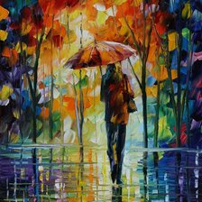 Схема вышивки «№7 худ. Леонид Афремов»