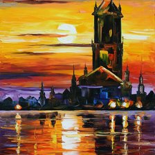 Схема вышивки «№14 худ. Леонид Афремов»