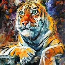 Схема вышивки «№26 худ. Леонид Афремов»