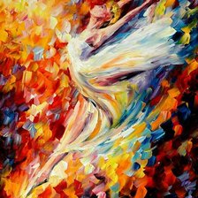 Схема вышивки «№27 худ. Леонид Афремов»