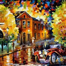 Схема вышивки «№34 худ. Леонид Афремов»