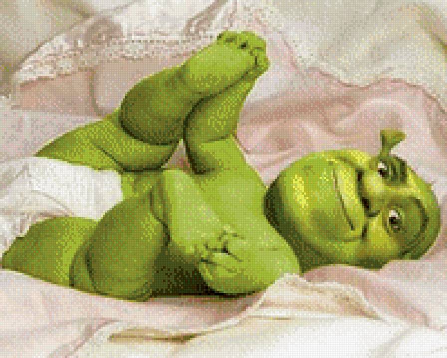 Мини Шрек2 - шрек, мультик - предпросмотр