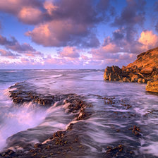 Схема вышивки «Водопад»