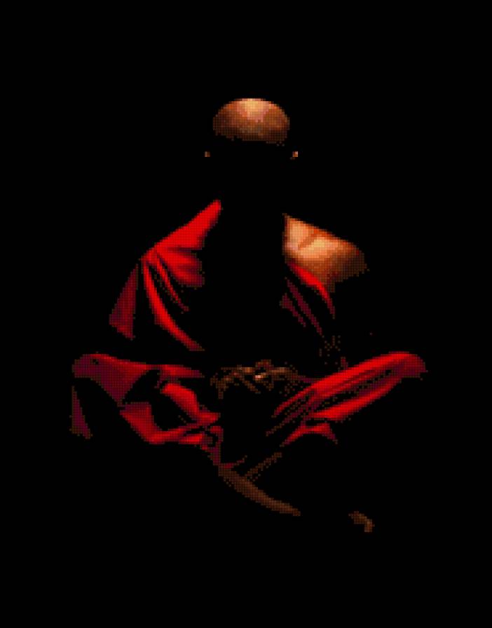 Монах - тибет - предпросмотр