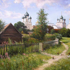 Схема вышивки «святое место»