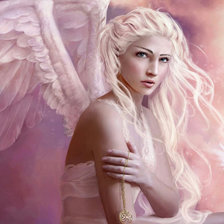 Схема вышивки «Ангел»