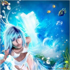 Схема вышивки «в подводном мире»