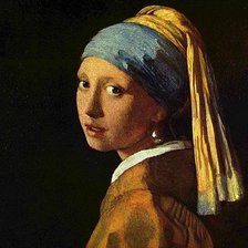 Схема вышивки «девушка с жемчужной серёжкой»