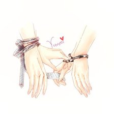 Схема вышивки «Руки»