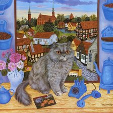 Схема вышивки «домашний»