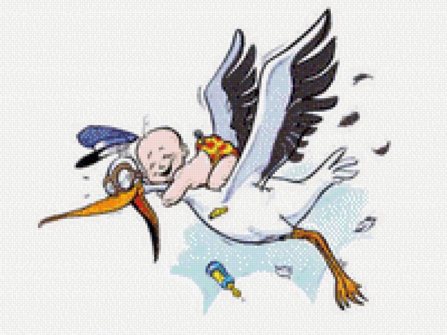 Аист - аист, дети - предпросмотр