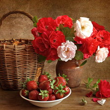 Схема вышивки «красивая панорама»