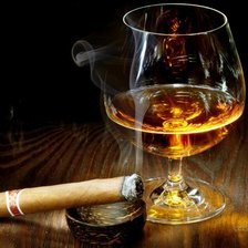 Коньяк и сигара