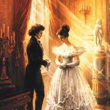 Схема вышивки «Тайная встреча»