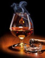 Схема вышивки «Коньяк-2»