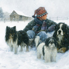 Схема вышивки «дети»