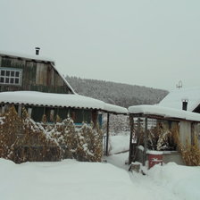 Схема вышивки «пейзаж»