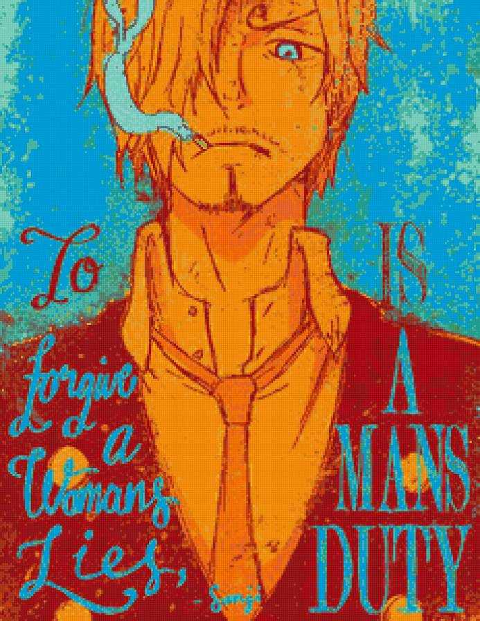 Санджи - санджи, one piece - предпросмотр