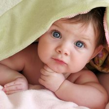 Схема вышивки «младенец»