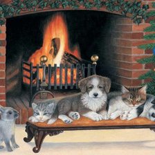 Схема вышивки «новый год»